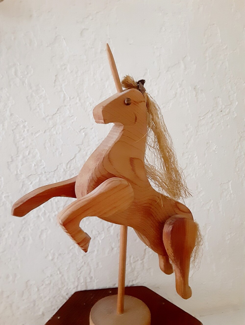 Wooden Unicorn Horse Musical Lara's Theme